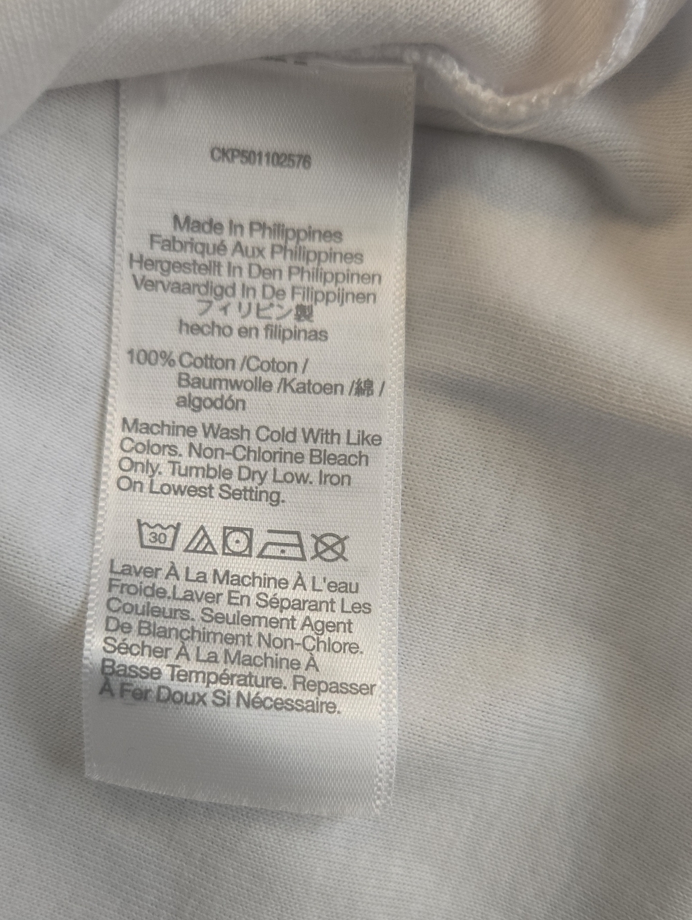 Nwt Madewell The 90s Tee in Compact Cotton white Size Small - Picture 8 of 8